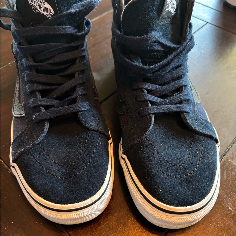 Vans Navy High-Top Sneakers - Picture 2 of 6